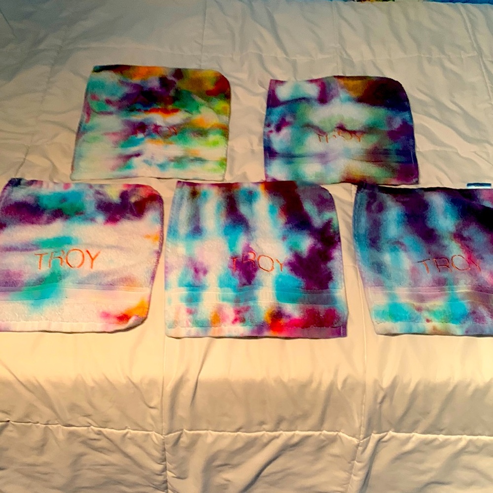Troy’s face towels